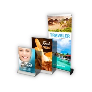 Table Retractable Banner